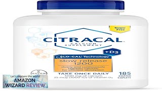 Citracal Slow Release 1200 1200 mg Calcium Citrate and Calcium Carbonate Review [upl. by Nickolas84]