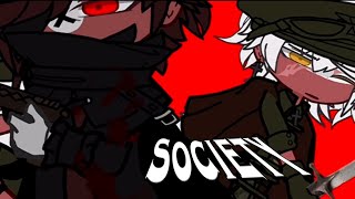 Society  countryhumans gacha  🇵🇱 TW  Third reich germany [upl. by Willem]