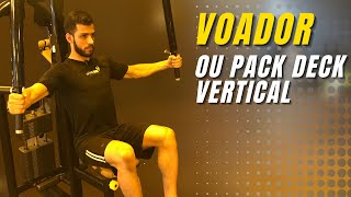 VOADOR PARA PEITORAL OU PECK DECK VERTICAL [upl. by Kilian]