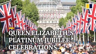 WATCH LIVE Queen Elizabeth’s Platinum Jubilee celebrations in London [upl. by Infield825]