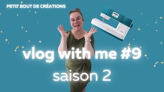 VLOG WITH ME 9 saison 2  celle qui parle trop beaucoup trop  couture [upl. by Duke]