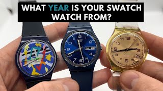 What year is your Swatch watch from and when was it released Are there Swatch watches with no year [upl. by Hoffer943]