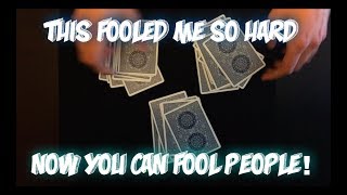 This Easy Card Trick Fooled Me IMPOSSIBLE Card Trick Performance And Tutorial [upl. by Nuris]