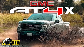 GMC Sierra 1500 AT4X AEV OFFROAD Review  Better than a RAPTOR [upl. by Alrak]