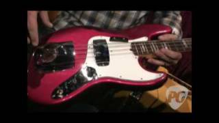 NAMM 10  Fender 50th Anniversary Jazz Bass [upl. by Nerhe]