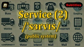 n Service meaning public system with 5 examples [upl. by Anyahc]