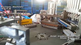 Automatic AAA battery blister packing machine with battery feeder [upl. by Aiello]