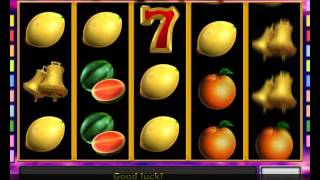 Fruit Sensation Video Slot  Novomatic Casino Games Play for Free [upl. by Aiset664]