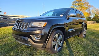 2015 Jeep Grand Cherokee Limited w Navigation P6838A [upl. by Yenffit825]