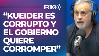 quotKUEIDER ES CORRUPTO Y EL GOBIERNO QUIERE CORROMPERquot  La apertura de Argenzuela con Jorge Rial [upl. by Abran106]