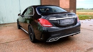 2015 MercedesAMG C63 S Exhaust Sound [upl. by Aun]