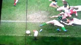 Controversial Meath goal vs Louth  Leinster football final 2010 [upl. by Jurgen1]