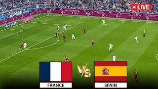 🔴EN DIRECT  FRANCE contre ESPAGNE I MATCH DE DEMIFINALE DE LUEFA EURO 2024 I Pes 21 Gameplay [upl. by Ahseiyn589]