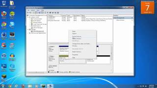 How to Remove a Partition in Windows 7 [upl. by Bum]