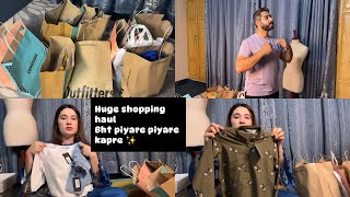 Shopping Haul  Summer and Eid Dresses Shalwar Kameez Dayim and Eman ki  Ootd [upl. by Nyrraf]