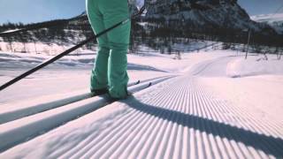 Langrenn  Cross country skiing in Voss Myrkdalen [upl. by Newg]