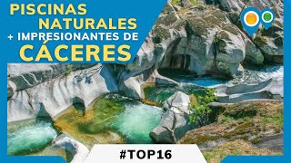 Top16 PISCINAS NATURALES de CÁCERES  La Vera Valle Jerte Valle Ambroz Las Hurdes Sierra de Gata [upl. by Huston]