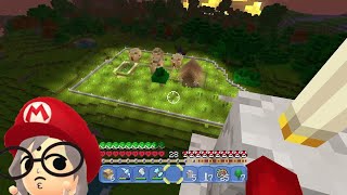 Wii U Minecraft Interlude Mario Minecraft 56 quotIt Takes a Villagequot [upl. by Kathlin]