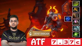 DOTA 2 ATF the DOOM OFFLANE 737c 2 [upl. by Larred]