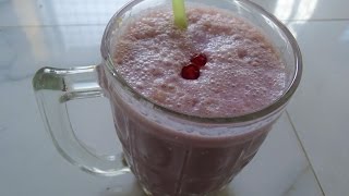 Apple  Pomegranate shake for Kids [upl. by Notlrac]