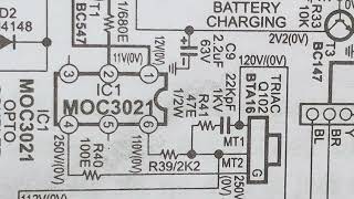 NE555 LM324 Uptocapular 3021 BTA16 BT136 Inverter Circuit Diagram [upl. by Nosretep]