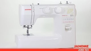 Siuvimo masina Janome Juno523 [upl. by Nickolaus]