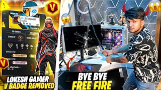 Why Free Fire Removed My V Badge [upl. by Ramon353]