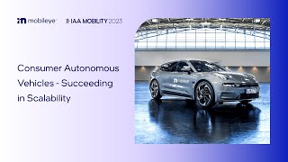 Consumer Autonomous Vehicles – Succeeding in Scalability [upl. by Nnahgem]