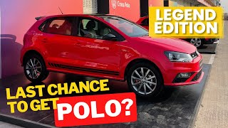 Volkswagen Polo Legend Edition  Limited cars only  New POLO coming to INDIA [upl. by Sidran]