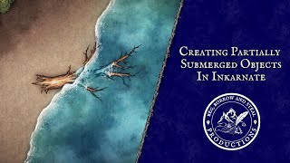 Creating Partially Submerged Objects in Inkarnate 1 iinkarnate battlemap ttrpgcommunity [upl. by Magdaia]