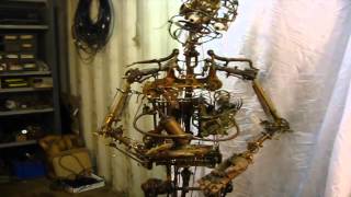 Rob Higgs  Humanoid clockwork robot automaton for The Best Offer Giuseppe Tornatore [upl. by Aliuqat821]