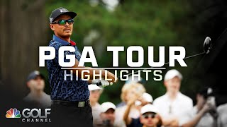 PGA Tour Highlights Rocket Mortgage Classic Round 3  Golf Channel [upl. by Flin]