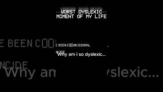 THE MOST DYSLEXIC MOMENT OF MY CAREER horrorgamingbaldibasics funny [upl. by Killen20]