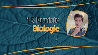 15 Punkte in Biologie Oberstufe  So klappts [upl. by Ennazus]