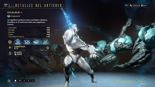 warframe donde y como conseguir a EXCALIBUR [upl. by Xirdnek]