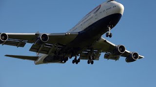 BA 747 is saved GCIVW Final flight to Dunsfold Spectacular “Go around” amp landing 221020 [upl. by Eiramanit]