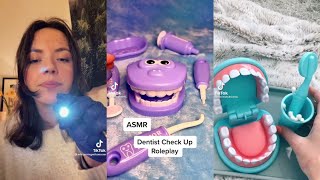 Relaxing and Oddly Satisfying Dental Roleplay ASMR I Tiktok Compilation [upl. by Nedap]