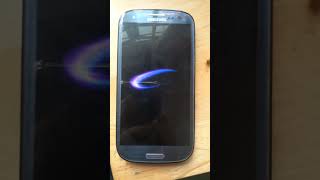 Samsung Galaxy S3 shutdown and startup bootanimation [upl. by Silvie717]