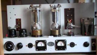 LVAB30 Lorenz RL12P35 tube amplifier röhrenverstärker [upl. by Demmahum291]