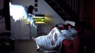 Man terrifies sleeping girlfriend with The Ring style prank [upl. by Akamaozu707]