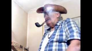 Cowboy with Scotland Shirt Smoker of Design Berlin Schirwitz Pipe Tobaccos [upl. by Gaylord]