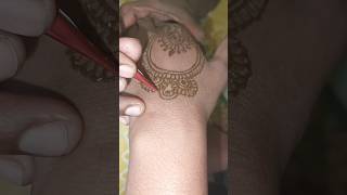 Chand Bali mehandi design students work mehandi ytshorts viralvideo [upl. by Miki]