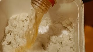 Napthalene kerosene paste mixed in petrol asmr⚪🔵🟠✨🛢️🤤💧mothballs kerosenepetrol mixture shorts [upl. by Wilbert763]