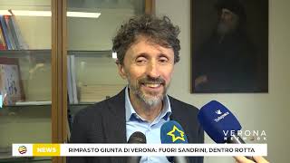 Rimpasto giunta di Verona fuori Sandrini dentro Rotta [upl. by Habas]