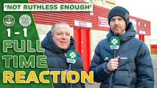 Aberdeen 11 Celtic  Not Ruthless Enough  FullTime Reaction [upl. by Bigg]