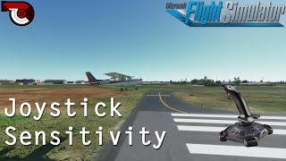 Joystick Sensitivity  Microsoft Flight Simulator [upl. by Dranik86]