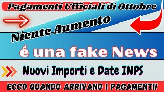 🚨 Assegno Unico Ottobre 2024 Nuove Date Ufficiali  Ecco Quando Arrivano i Pagamenti [upl. by Aerdnael]