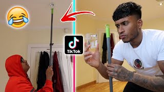 I TESTED Viral TikTok PRANKS on my Little Brother Hilarious [upl. by Ailemac]