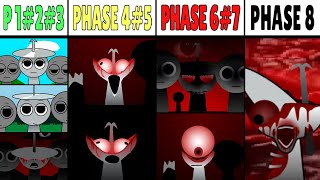 All Сharacter in Incredibox Sprunki  Which sprunki phase better [upl. by Aldridge]