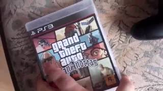 GTA SanAndreas PS3 unboxing [upl. by Adilen]